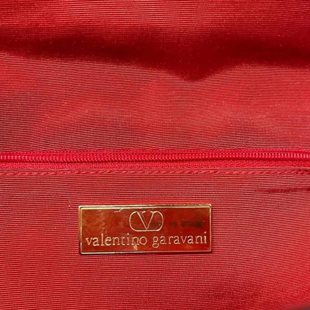 Valentino Garavani Rhinestone Black Silk Clutch - Picture 3 of 6